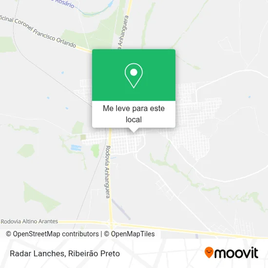 Radar Lanches mapa