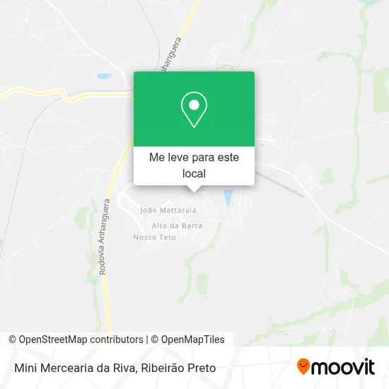 Mini Mercearia da Riva mapa