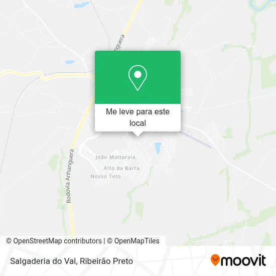 Salgaderia do Val mapa