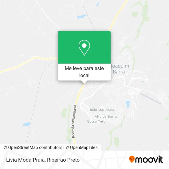 Livia Moda Praia mapa