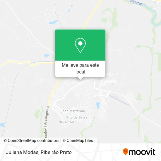 Juliana Modas mapa