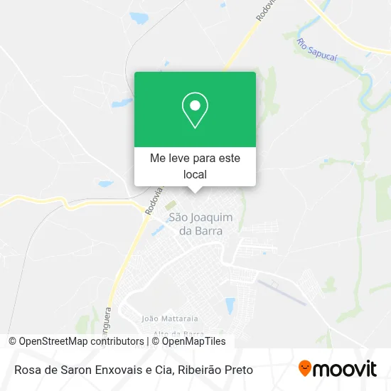 Rosa de Saron Enxovais e Cia mapa