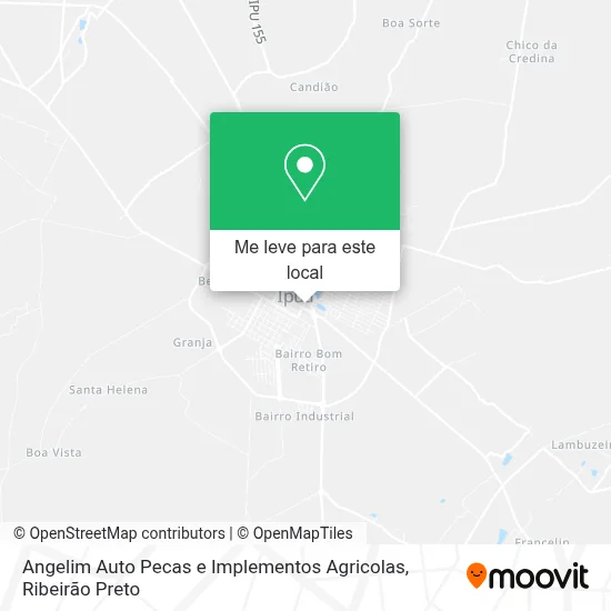 Angelim Auto Pecas e Implementos Agricolas mapa