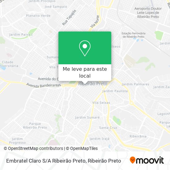 Embratel Claro S / A  Ribeirão Preto mapa