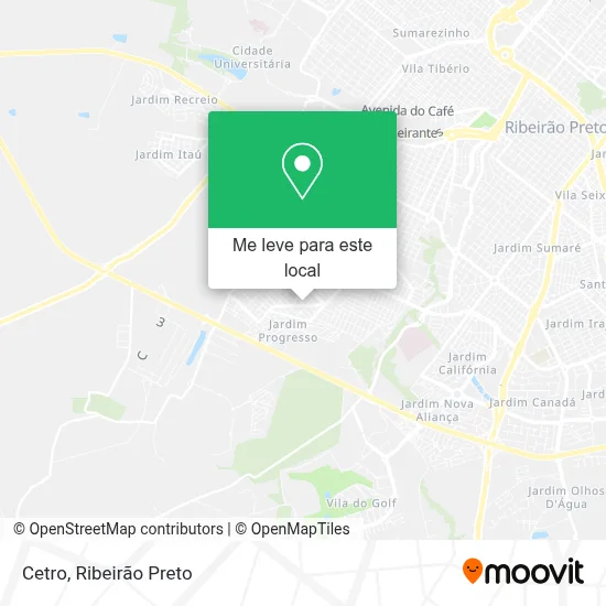 Cetro mapa