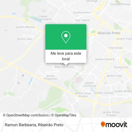 Ramon Barbearia mapa
