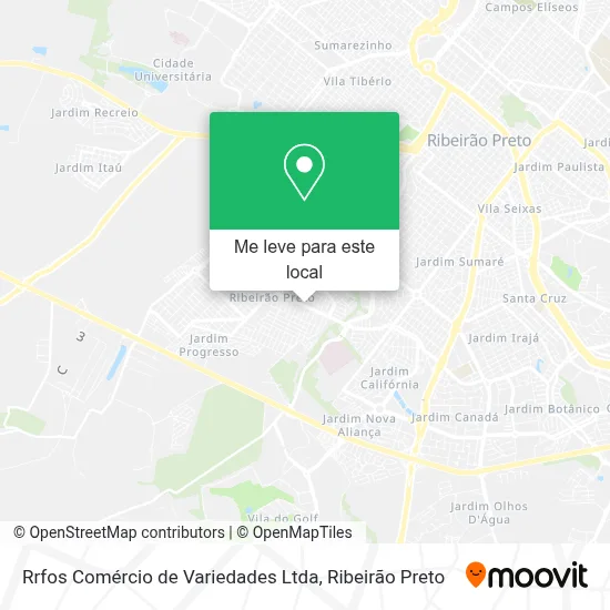 Rrfos Comércio de Variedades Ltda mapa