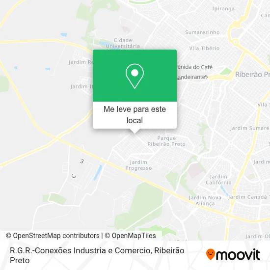 R.G.R.-Conexões Industria e Comercio mapa