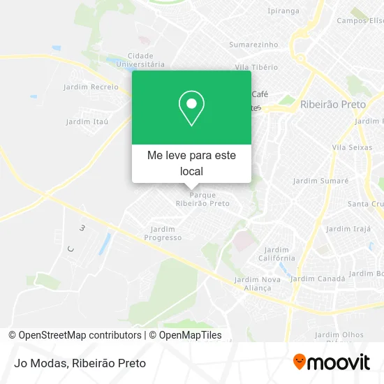 Jo Modas mapa