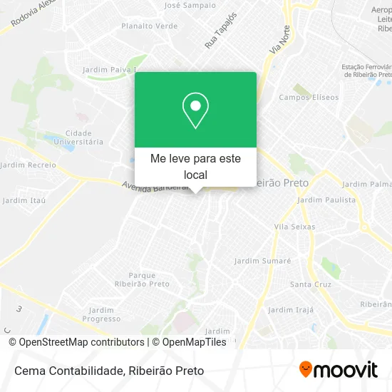Cema Contabilidade mapa