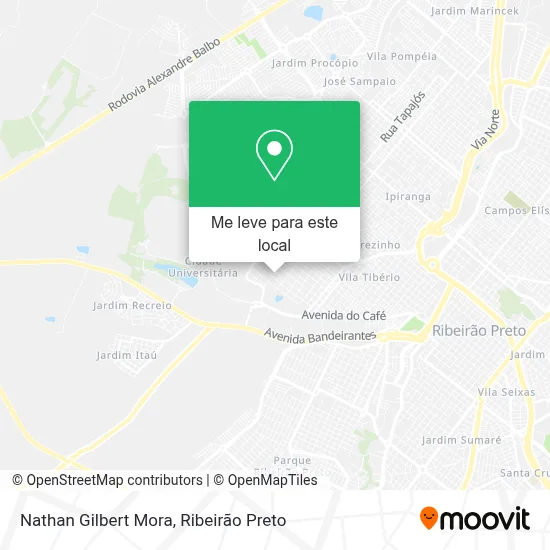 Nathan Gilbert Mora mapa