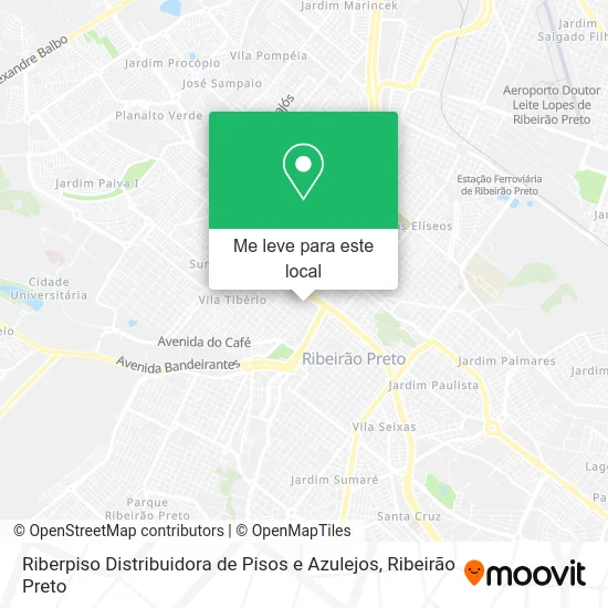 Riberpiso Distribuidora de Pisos e Azulejos mapa
