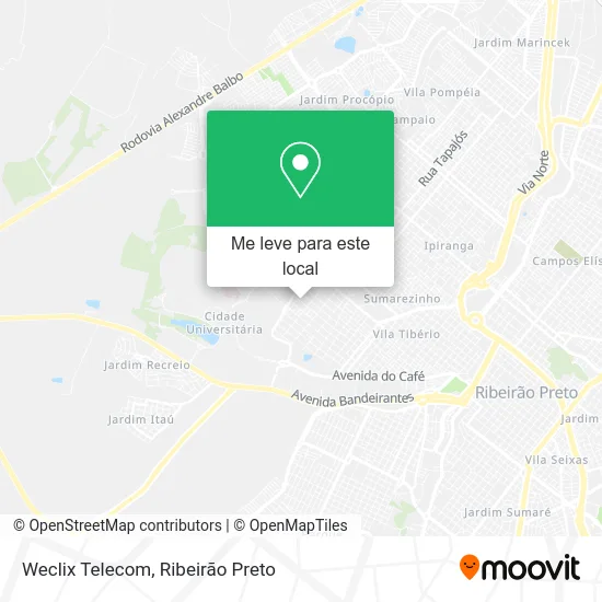 Weclix Telecom mapa