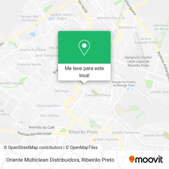 Oriente Multiclean Distribuidora mapa