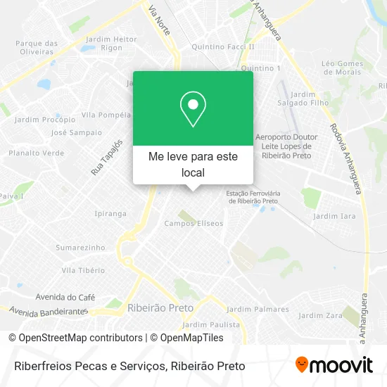 Riberfreios Pecas e Serviços mapa