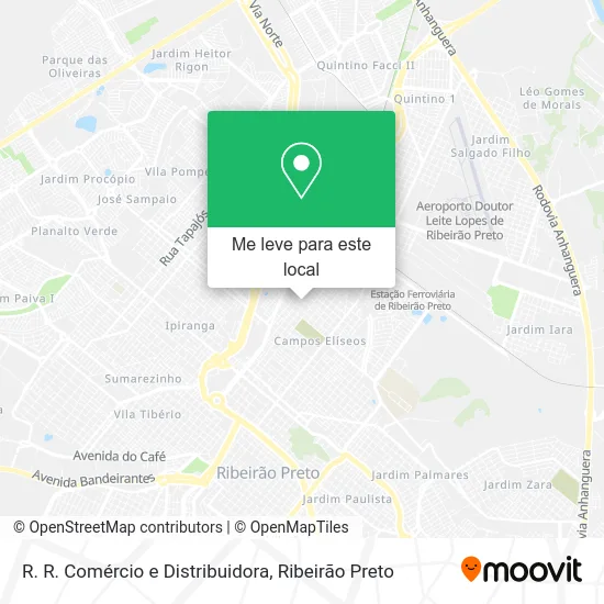 R. R. Comércio e Distribuidora mapa