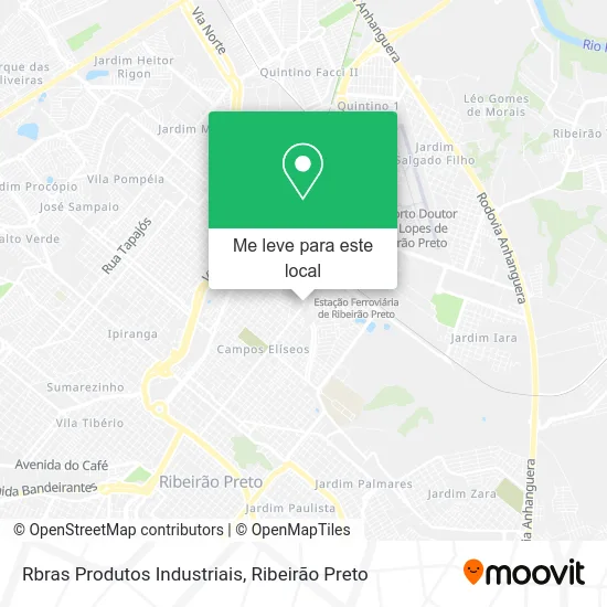 Rbras Produtos Industriais mapa