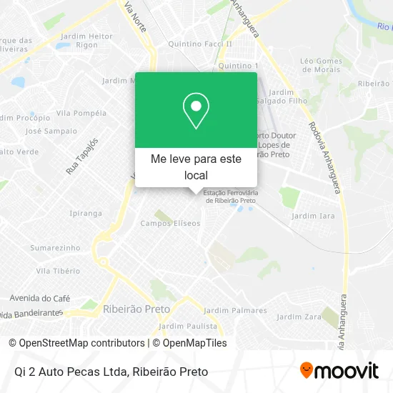 Qi 2 Auto Pecas Ltda mapa