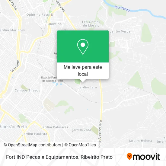 Fort IND Pecas e Equipamentos mapa
