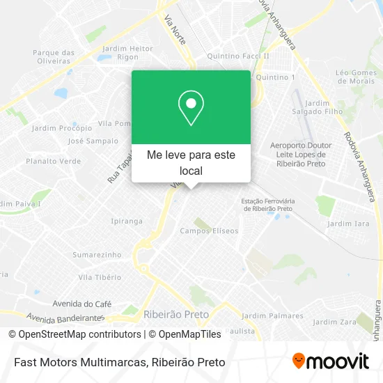 Fast Motors Multimarcas mapa