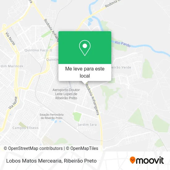 Lobos Matos Mercearia mapa