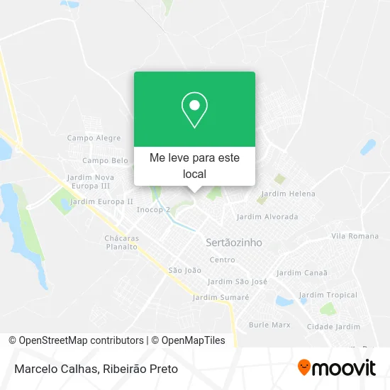 Marcelo Calhas mapa
