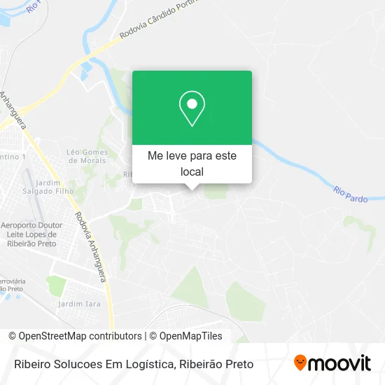 Ribeiro Solucoes Em Logística mapa
