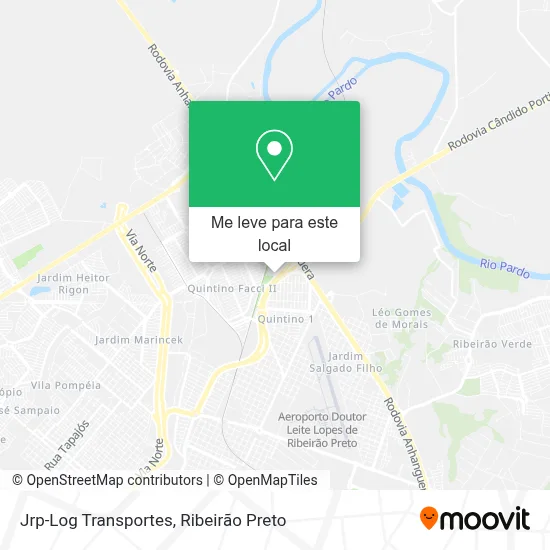 Jrp-Log Transportes mapa
