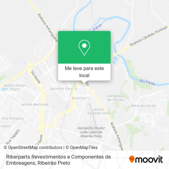 Riberparts Revestimentos e Componentes de Embreagens mapa