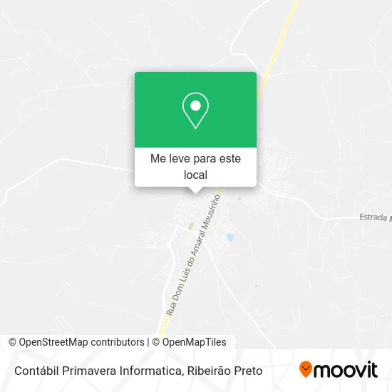 Contábil Primavera Informatica mapa
