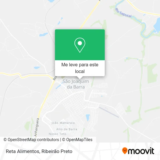 Reta Alimentos mapa