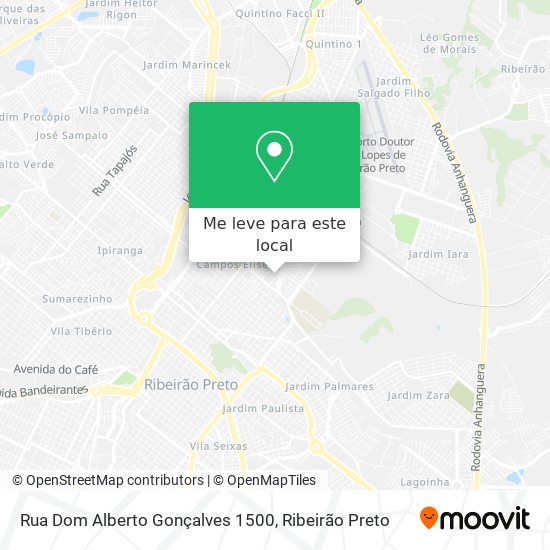 Rua Dom Alberto Gonçalves 1500 mapa