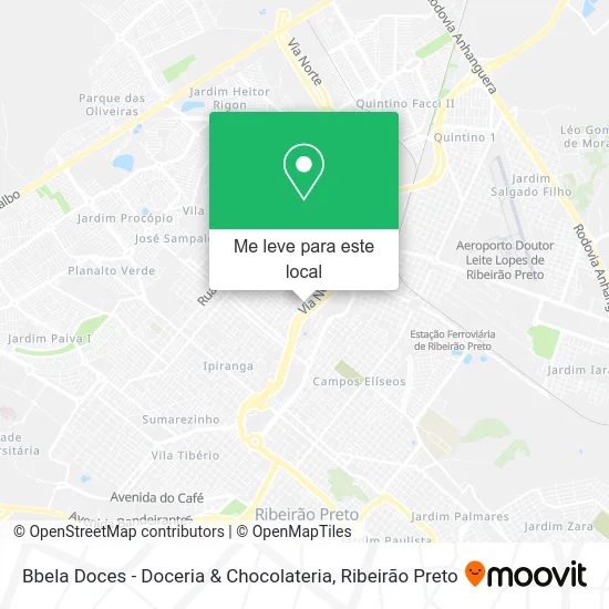 Bbela Doces - Doceria & Chocolateria mapa