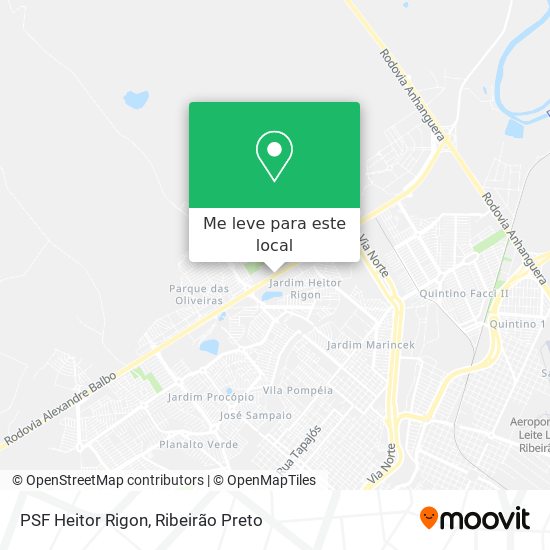 PSF Heitor Rigon mapa