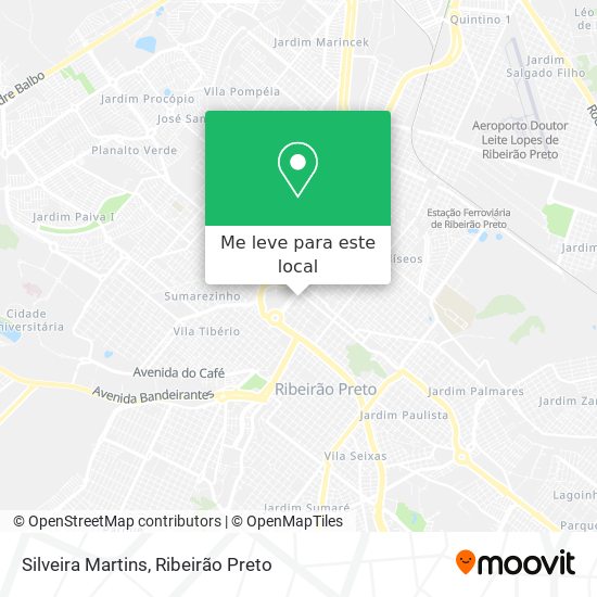 Silveira Martins mapa