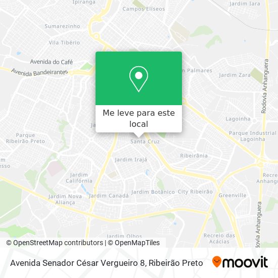 Avenida Senador César Vergueiro 8 mapa