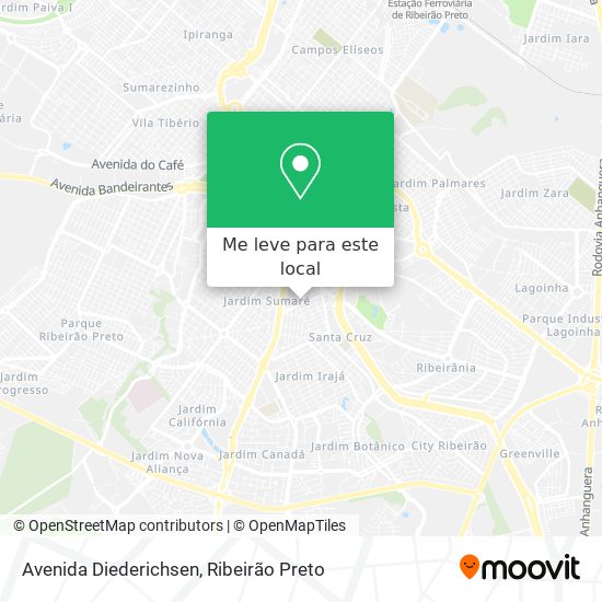 Avenida Diederichsen mapa