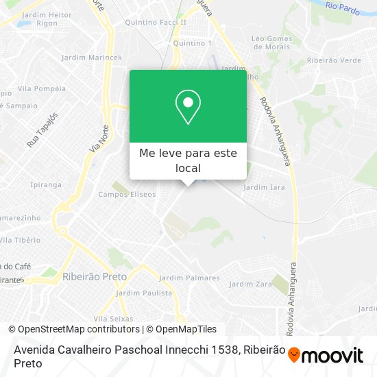 Avenida Cavalheiro Paschoal Innecchi 1538 mapa