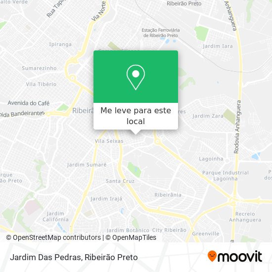 Jardim Das Pedras mapa