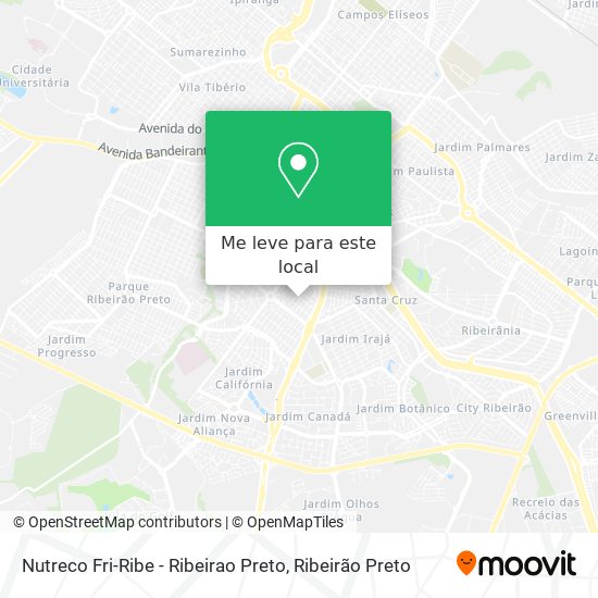 Nutreco Fri-Ribe - Ribeirao Preto mapa