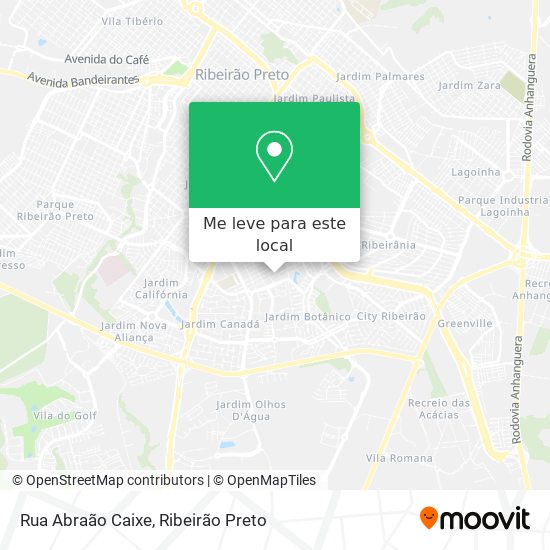 Rua Abraão Caixe mapa