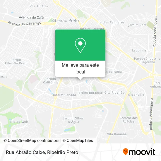 Rua Abraão Caixe mapa