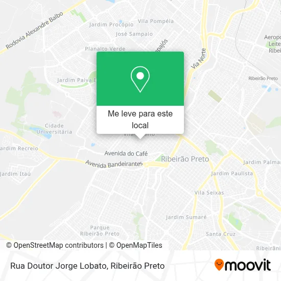 Rua Doutor Jorge Lobato mapa