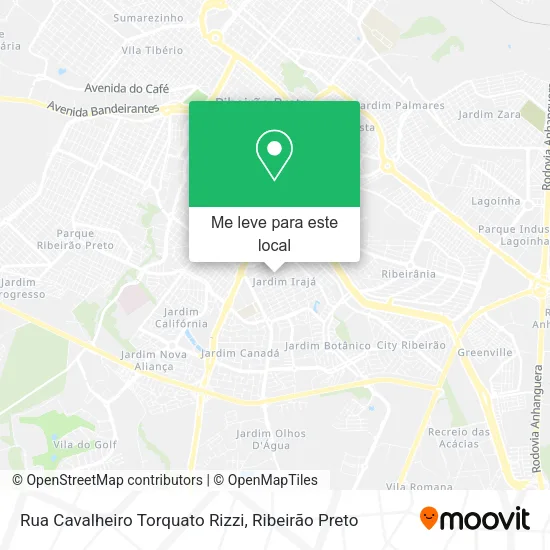 Rua Cavalheiro Torquato Rizzi mapa