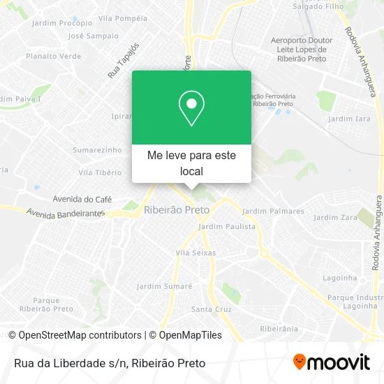 Rua da Liberdade s/n mapa