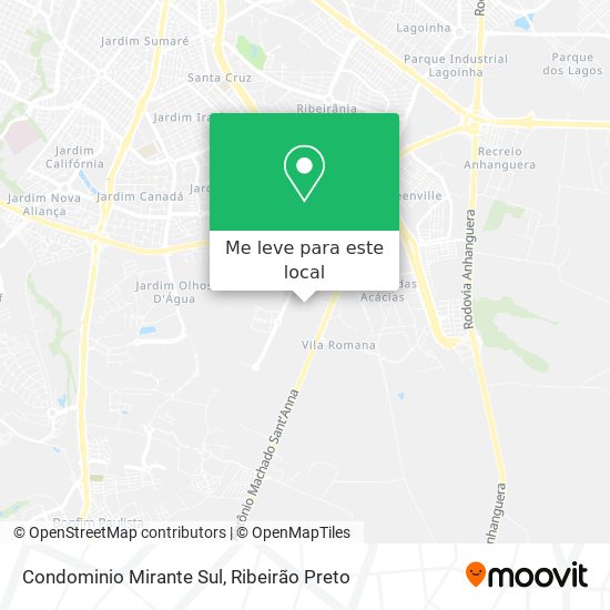 Condominio Mirante Sul mapa