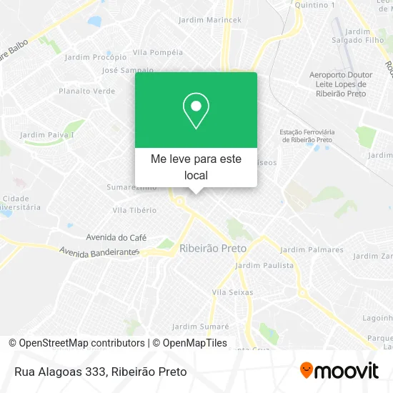 Rua Alagoas 333 mapa