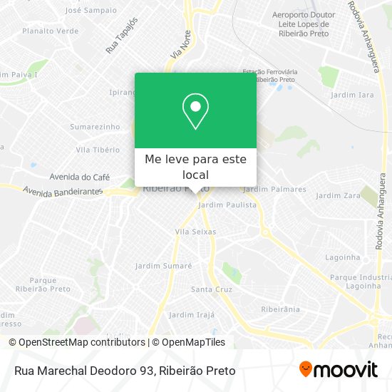 Rua Marechal Deodoro 93 mapa