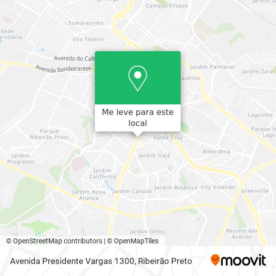 Avenida Presidente Vargas 1300 mapa