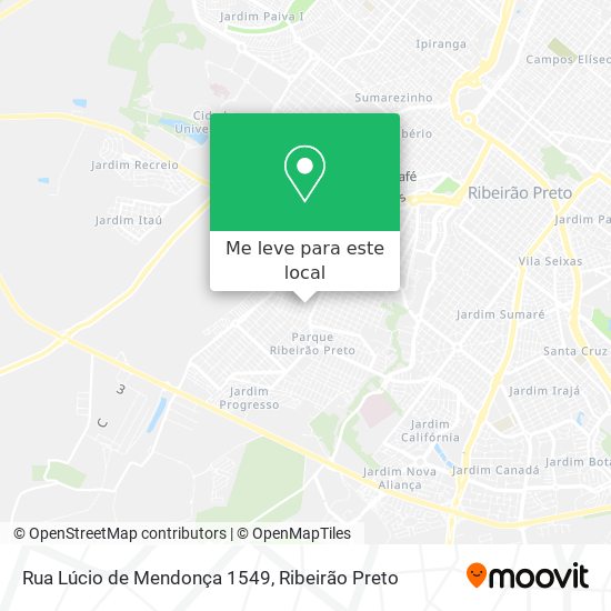 Rua Lúcio de Mendonça 1549 mapa